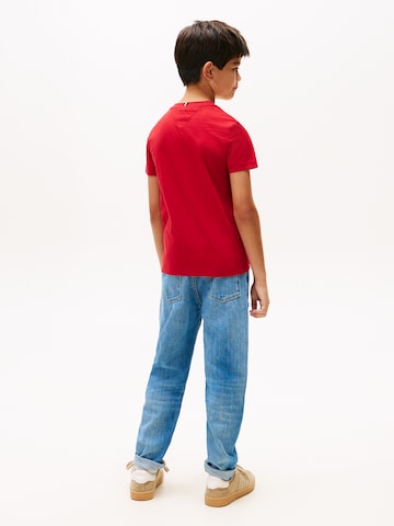 TOMMY HILFIGER Shirt 'ESSENTIAL' in Red