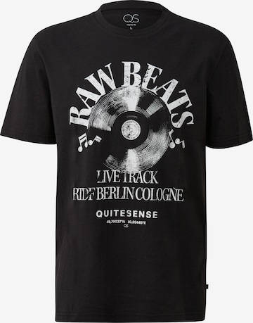 QS Shirt in Black: front