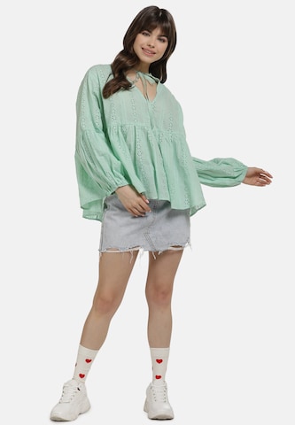 MYMO - Blusa en verde