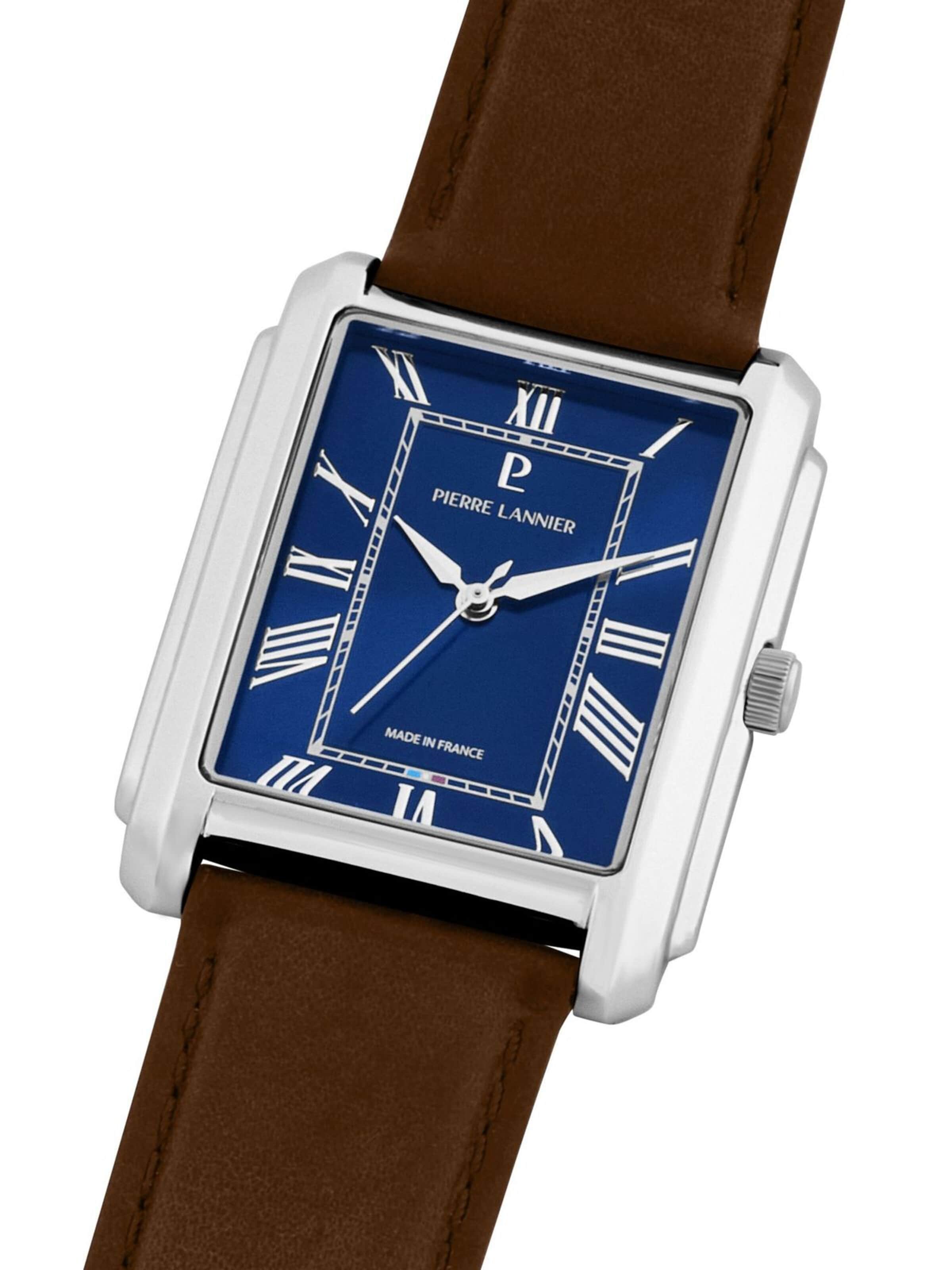 Pierre Lannier Analoog horloge 'Watch Empire' in Blauw
