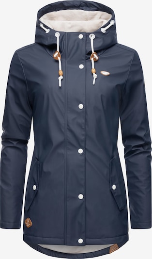 Ragwear Weatherproof jacket 'Marge' in marine blue / White, Item view