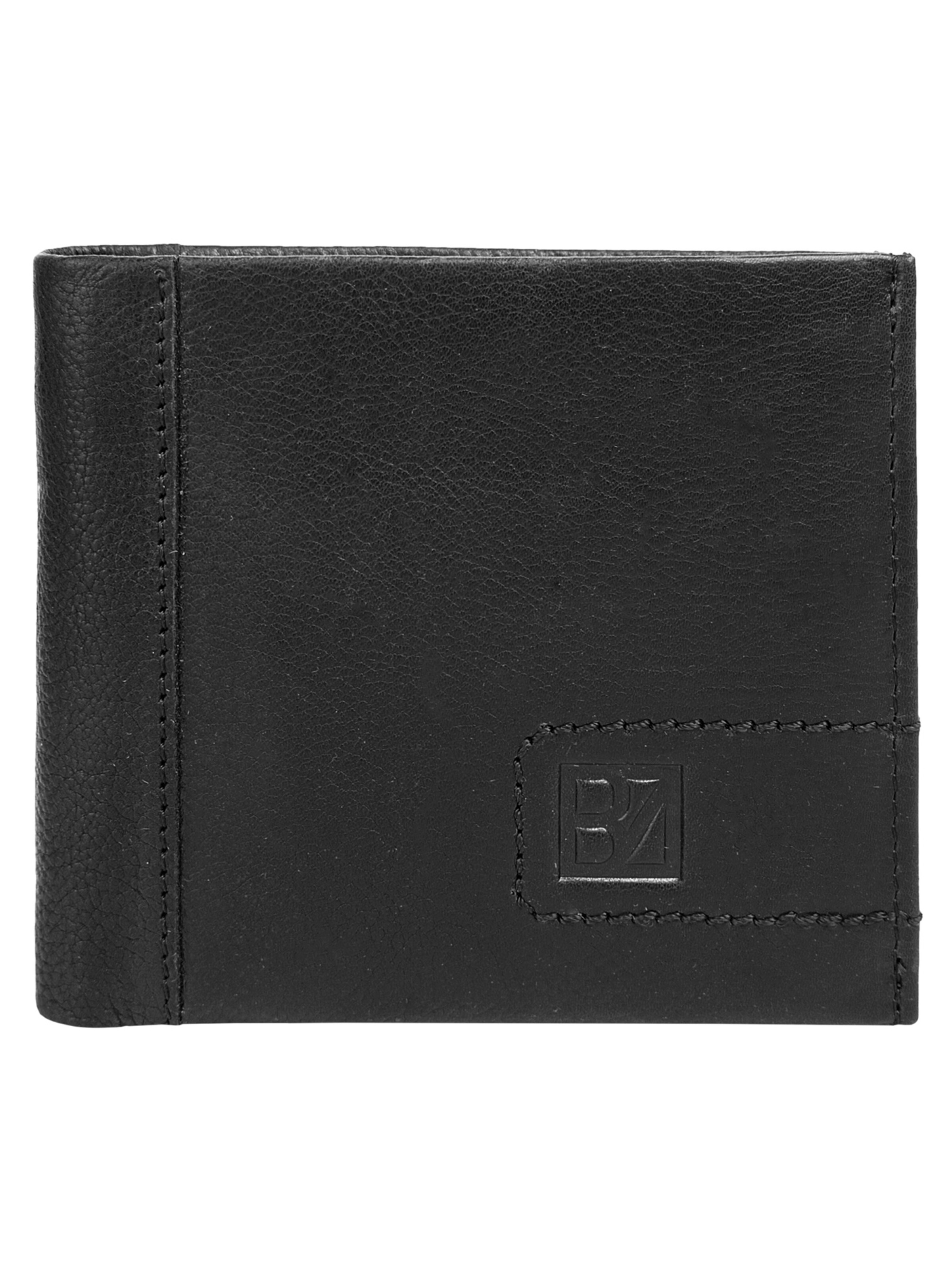 BODENSCHATZ Wallet 'Bodenschatz Geldbörse' in Black: front