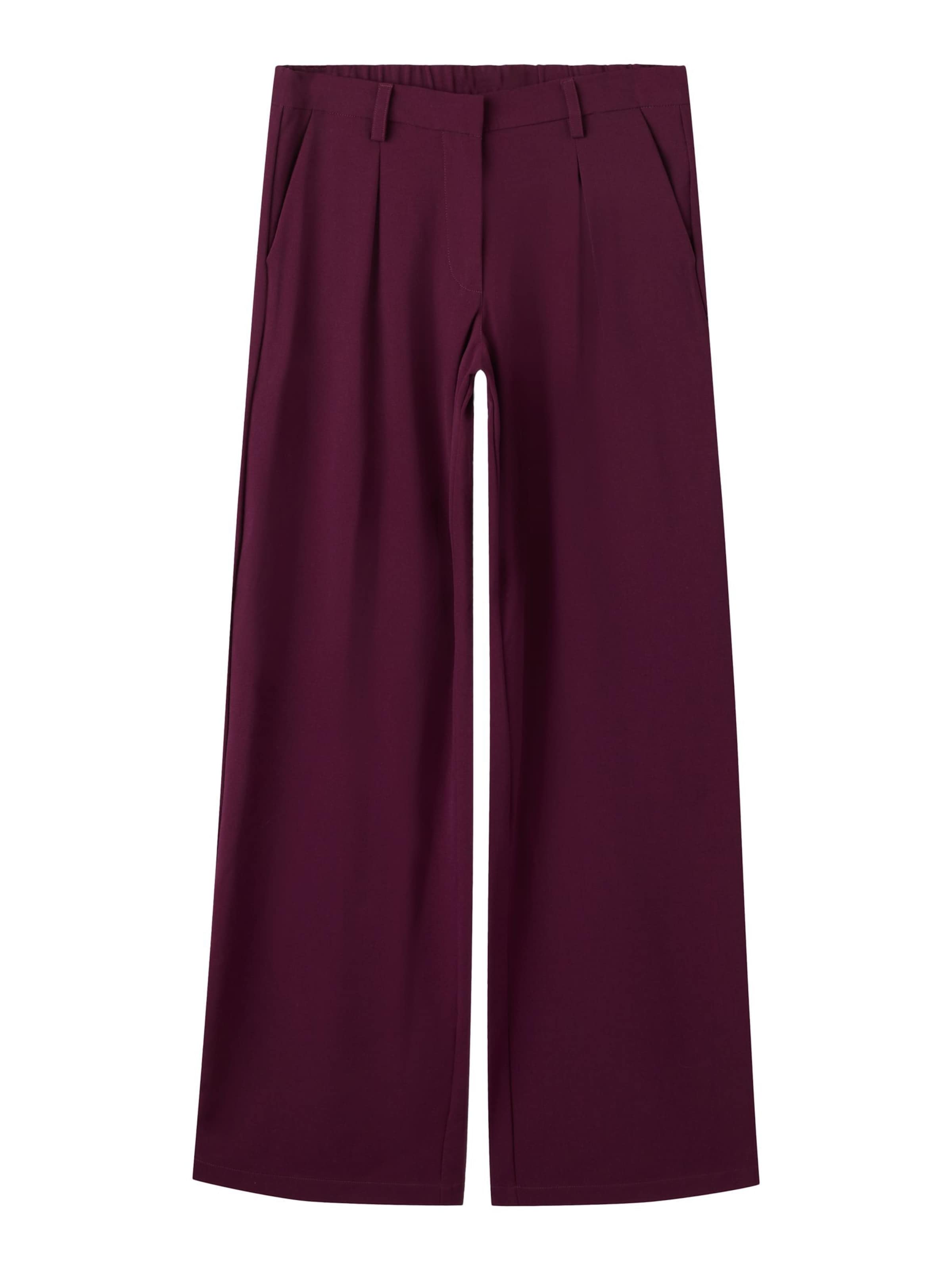 LMTD - Pierna ancha Pantalón en marrón: frente