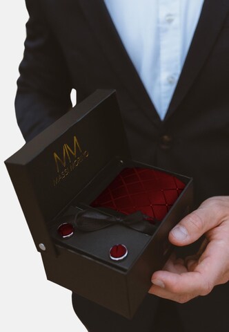 Massi Morino Krawattenbox in Rot