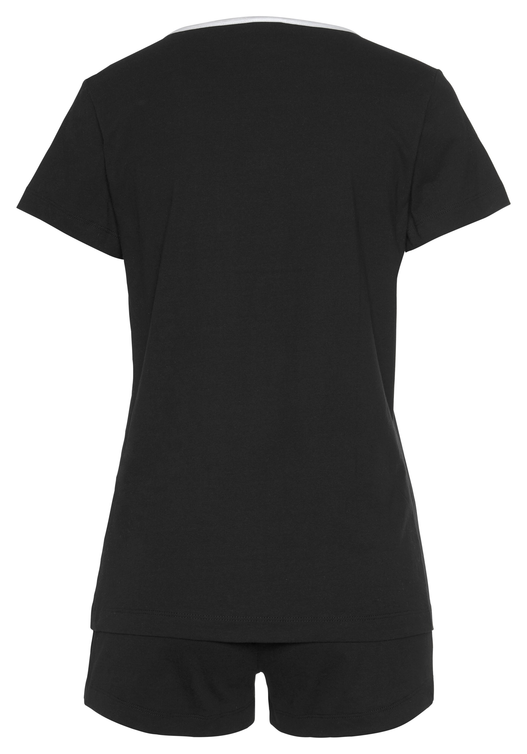 PEANUTS Shorty in Schwarz