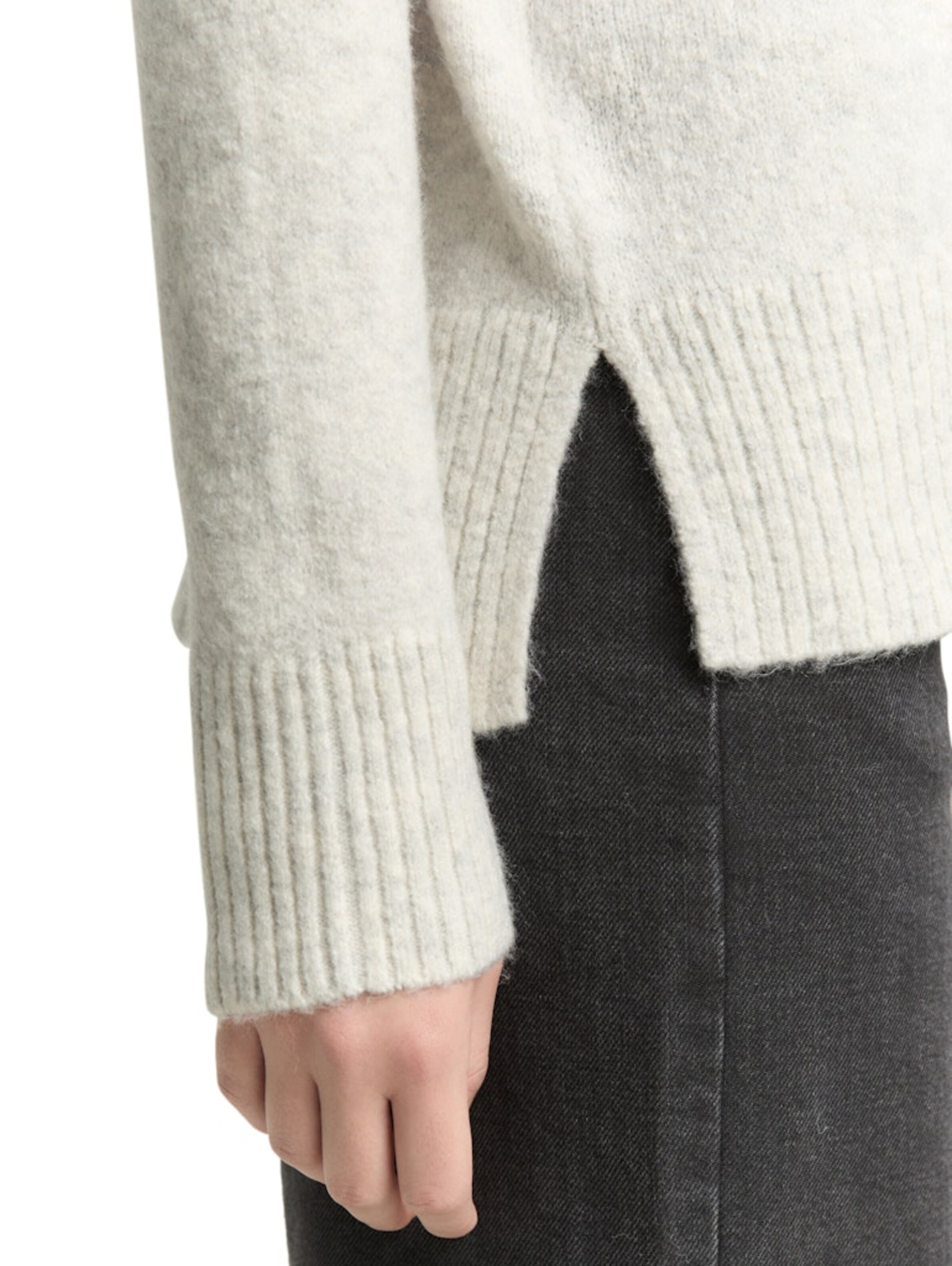 TOM TAILOR DENIM Pullover in Lila