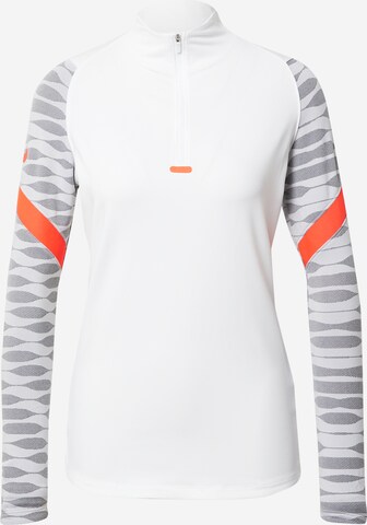 NIKE Funktionsshirt 'Strike' in Weiß: predná strana