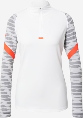 NIKE Functioneel shirt 'Strike' in Wit: voorkant