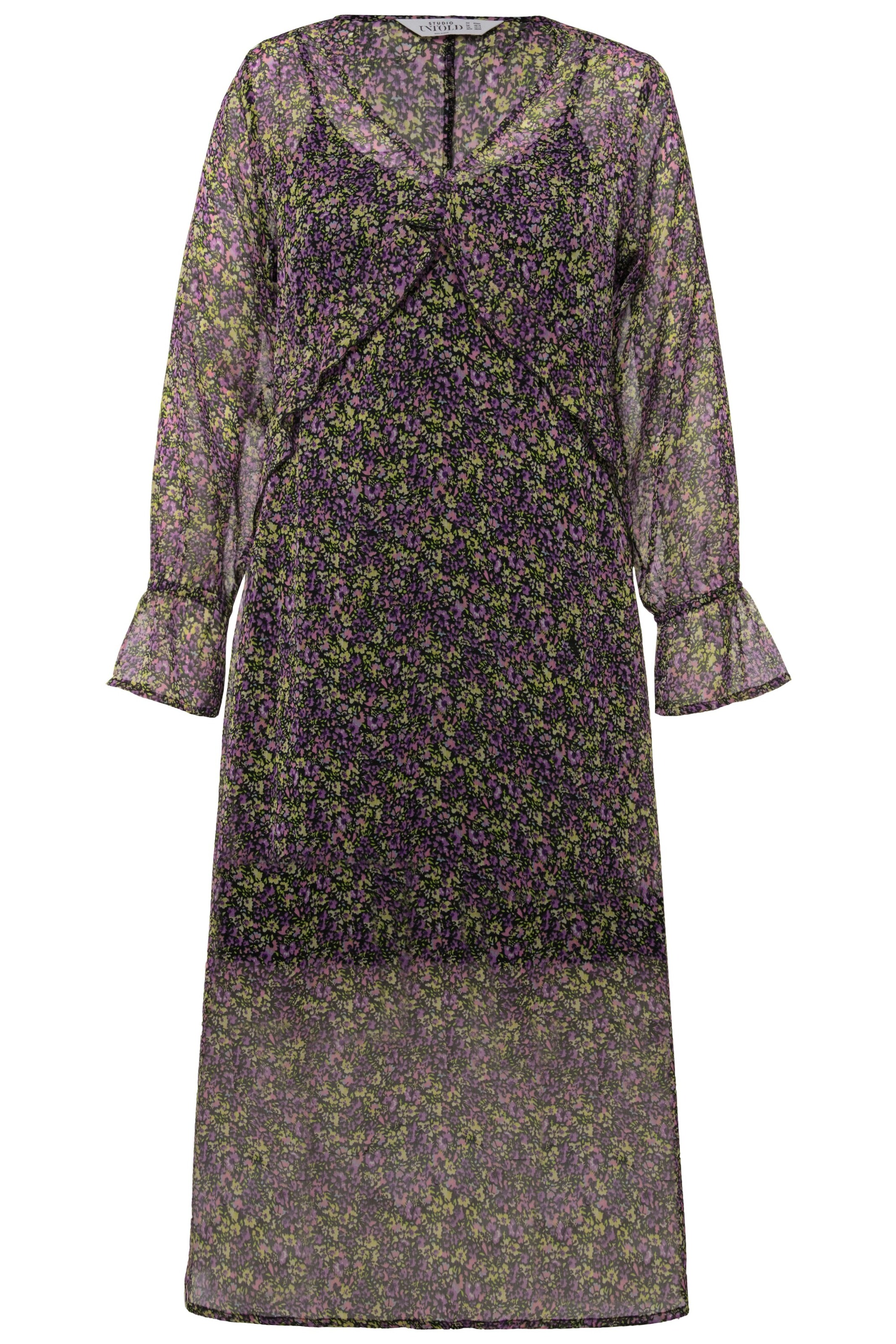 Studio Untold Dress in Mixed colours: front