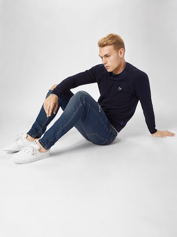 Skinny Jeans 'MR. BLACK' di Denim Project in blu