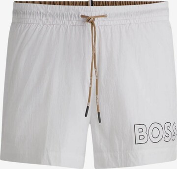 Pantaloncini da bagno '10229264 50469280' di BOSS in bianco: frontale