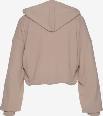 LASCANA Sweatshirt in Beige