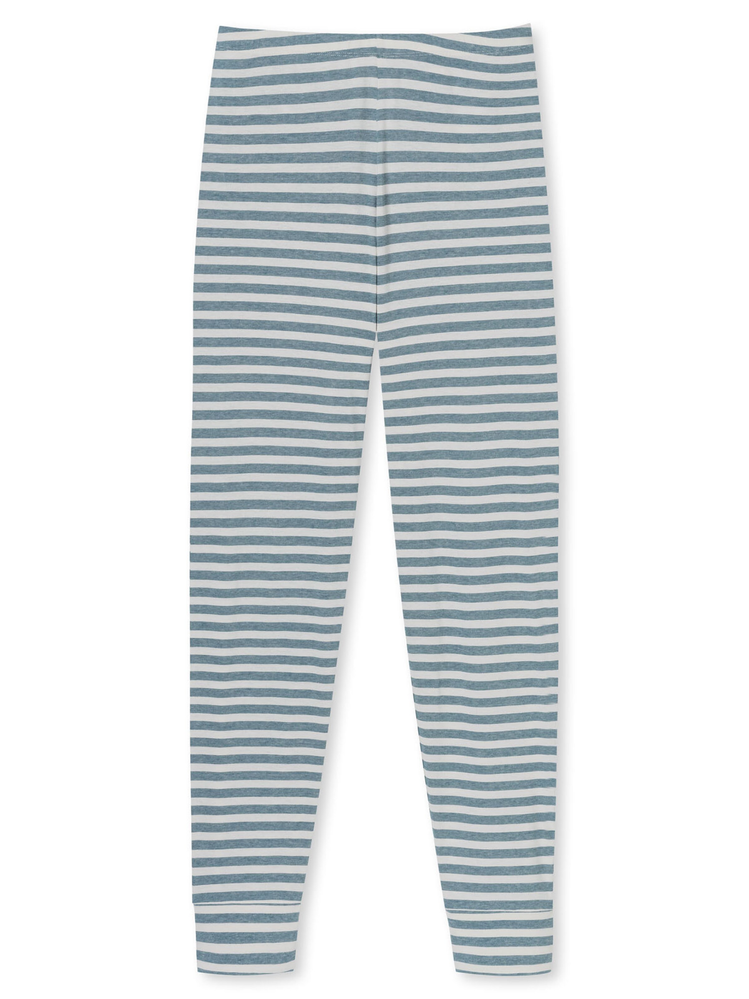 SCHIESSER Pyjama 'Casual Essentials' in Blau