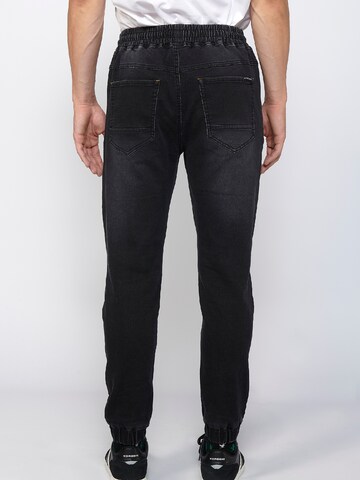 KOROSHI Slimfit Jeans in Zwart