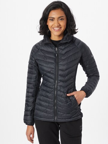 COLUMBIA Outdoor Jacket 'Powder Pass™' in Black: front