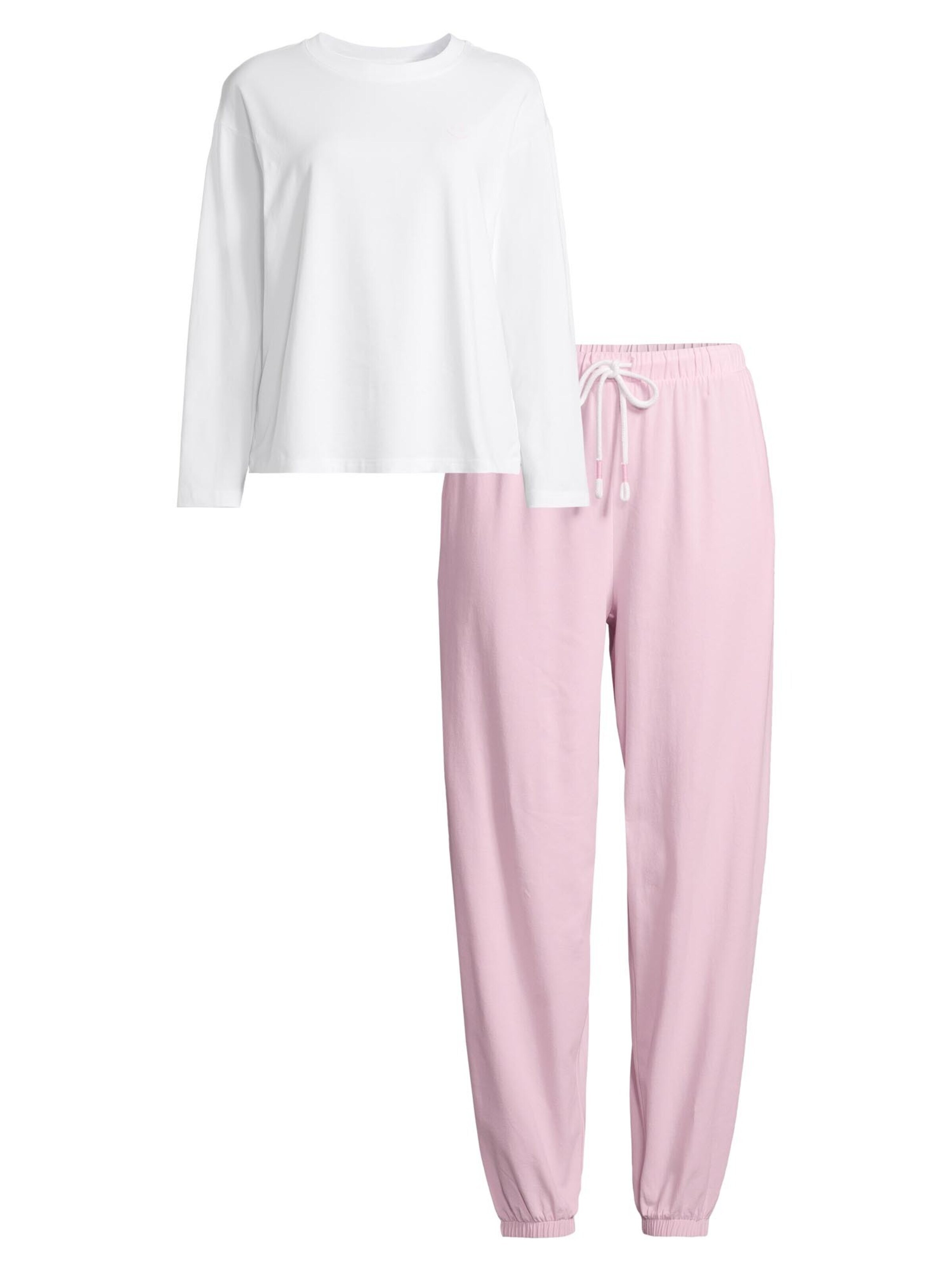 Mey Pyjama 'Solid Love'‌‌‌‌‌‌‌‌‌‌ in Pink: Vorderseite