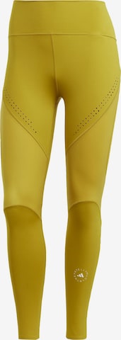 ADIDAS BY STELLA MCCARTNEY - Skinny Calças de desporto 'TruePurpose Optime' em verde: frente