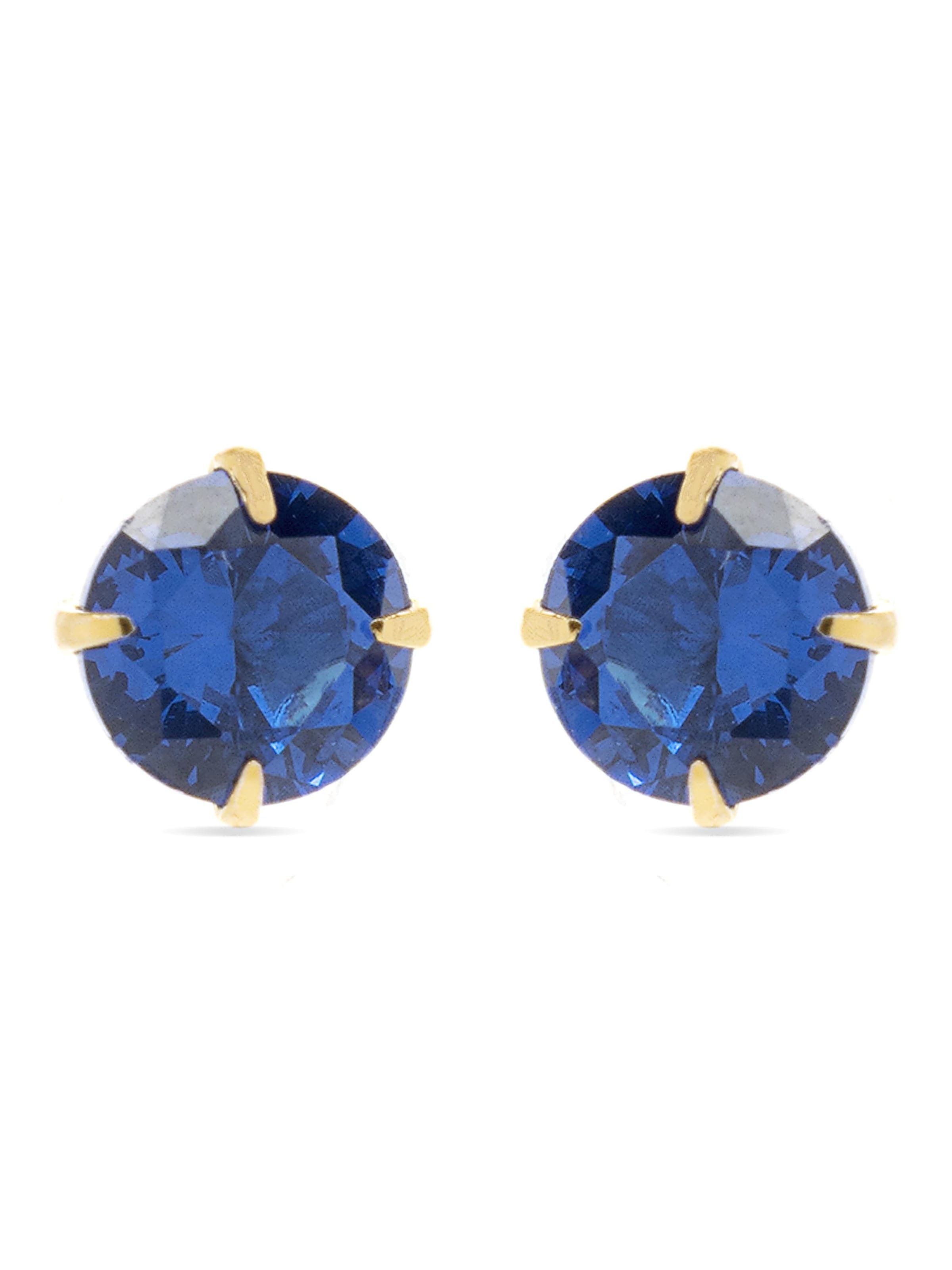 Boucles d'oreilles 'Otieno' Luxenter en bleu : devant