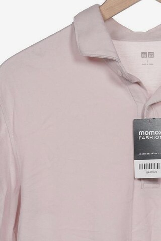 UNIQLO Poloshirt L in Pink
