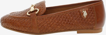 U.S. POLO ASSN. Slip-ons 'CHERY001W/5L3' in Brown: front