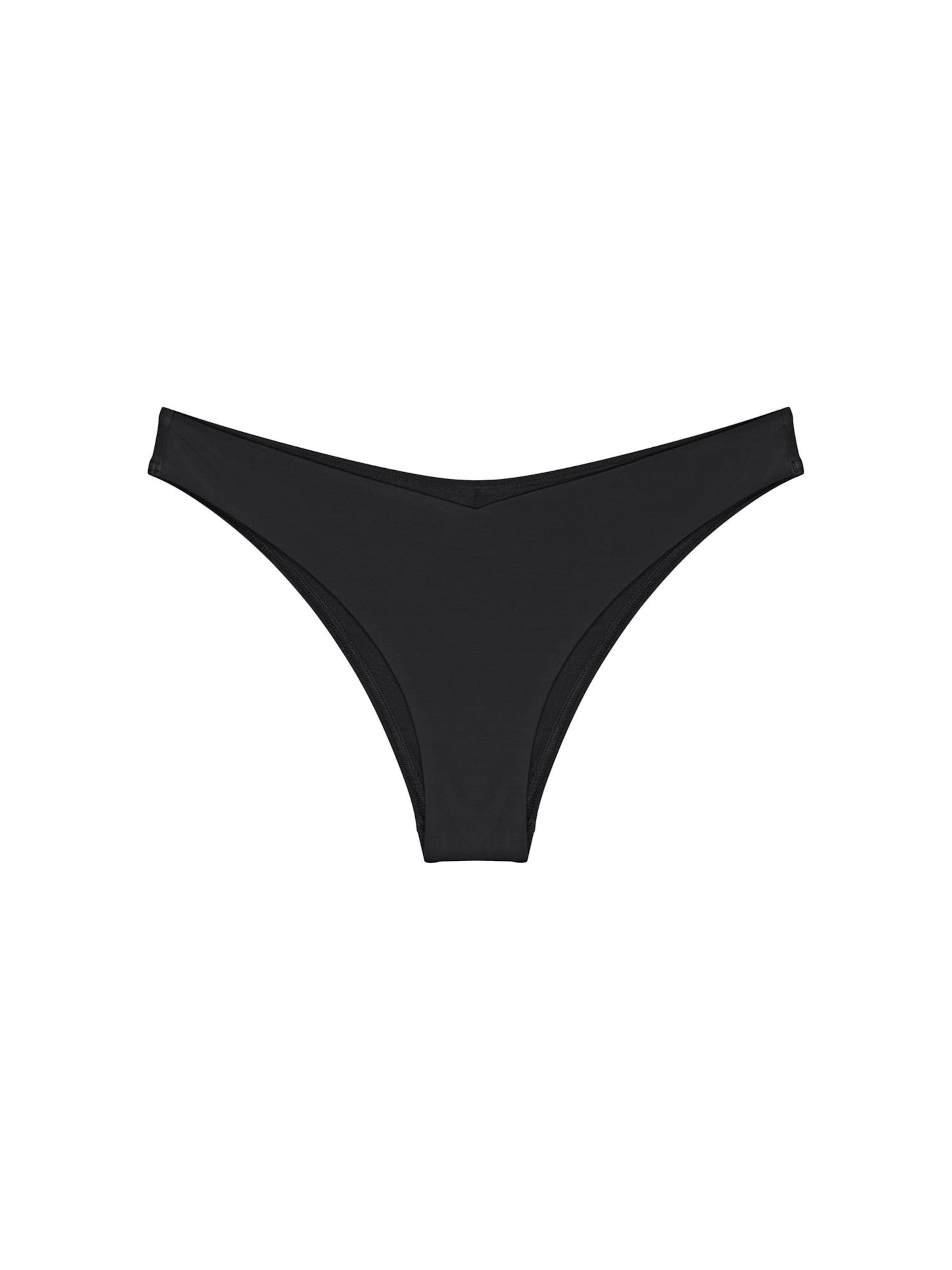 TRIUMPH Slip ' Red Label Summer Twist ' in Zwart: voorkant