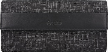 Esquire Wallet 'Fid' in Black: front