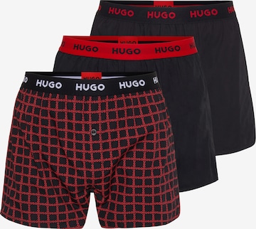 raudona HUGO Boxer trumpikės: priekis