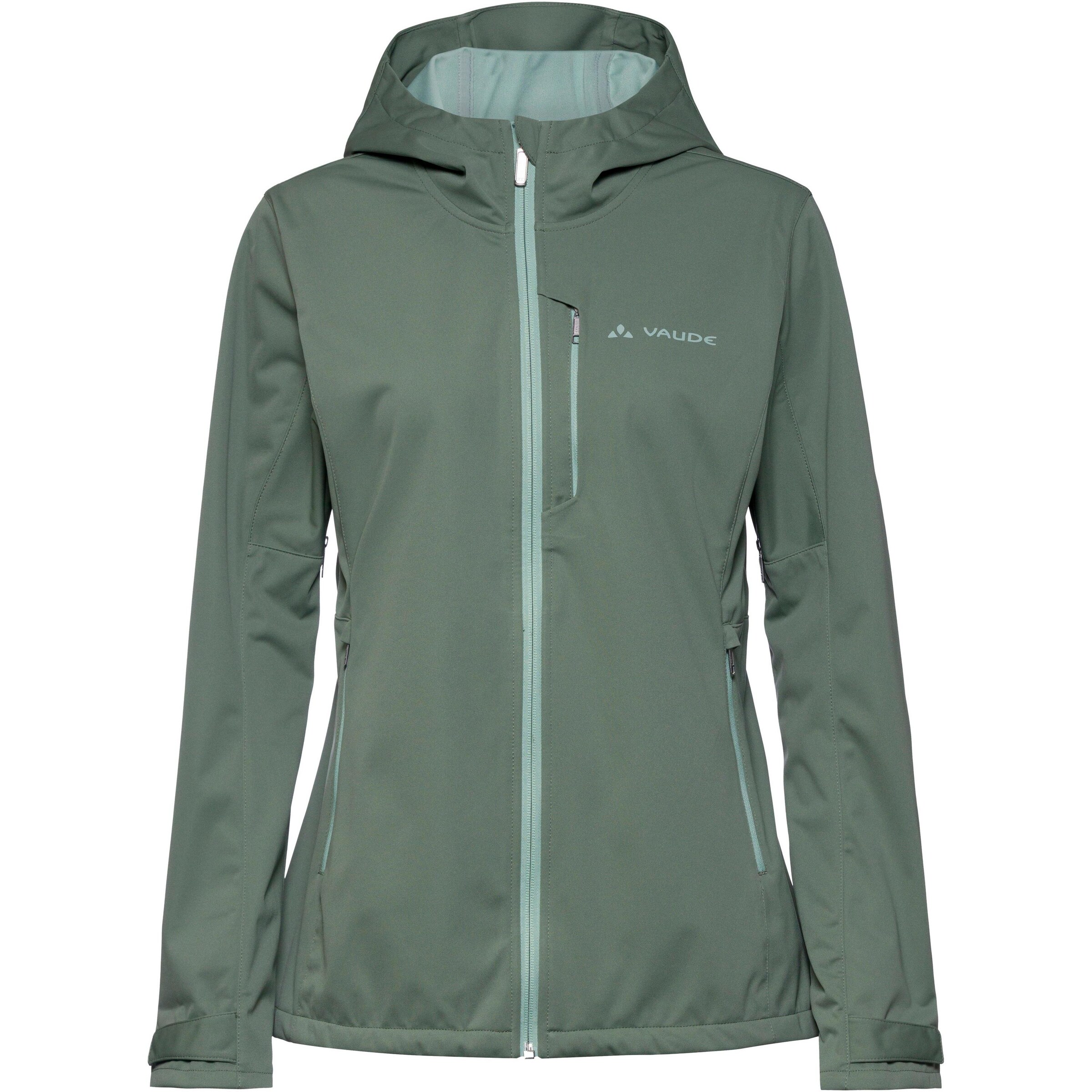 VAUDE Outdoor Jacket in Green: front