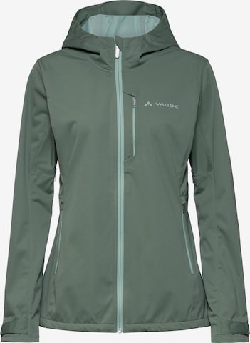 VAUDE Outdoor Jacket in Green: front