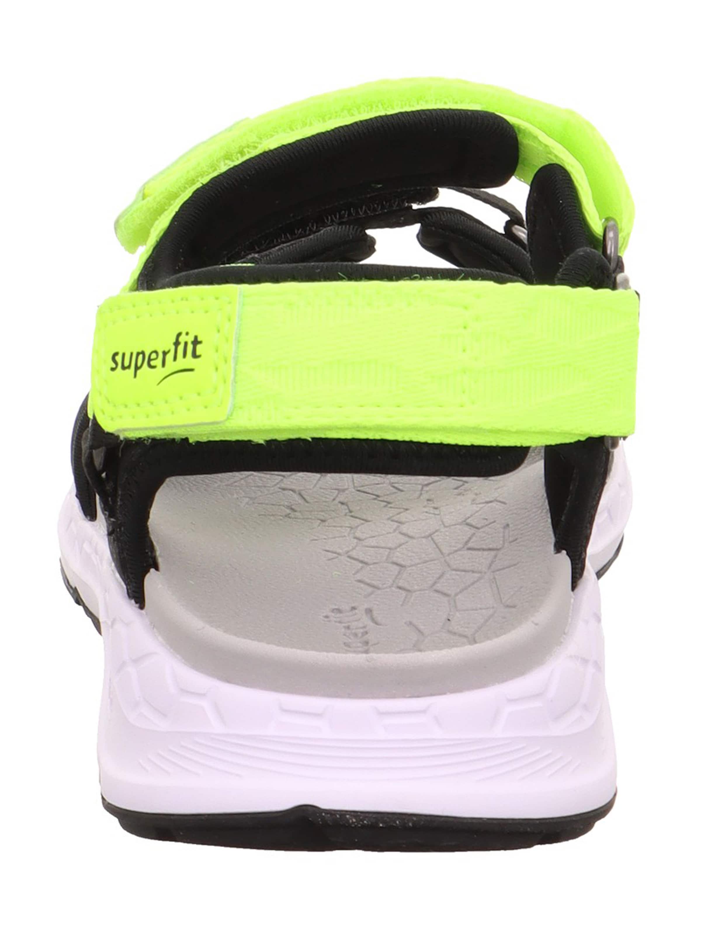 SUPERFIT Buty otwarte w kolorze czarny