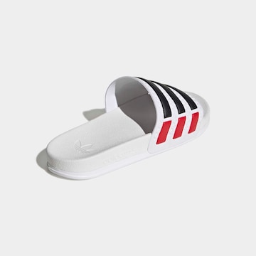 ADIDAS ORIGINALS Šľapky 'ADILETTE' - Biela