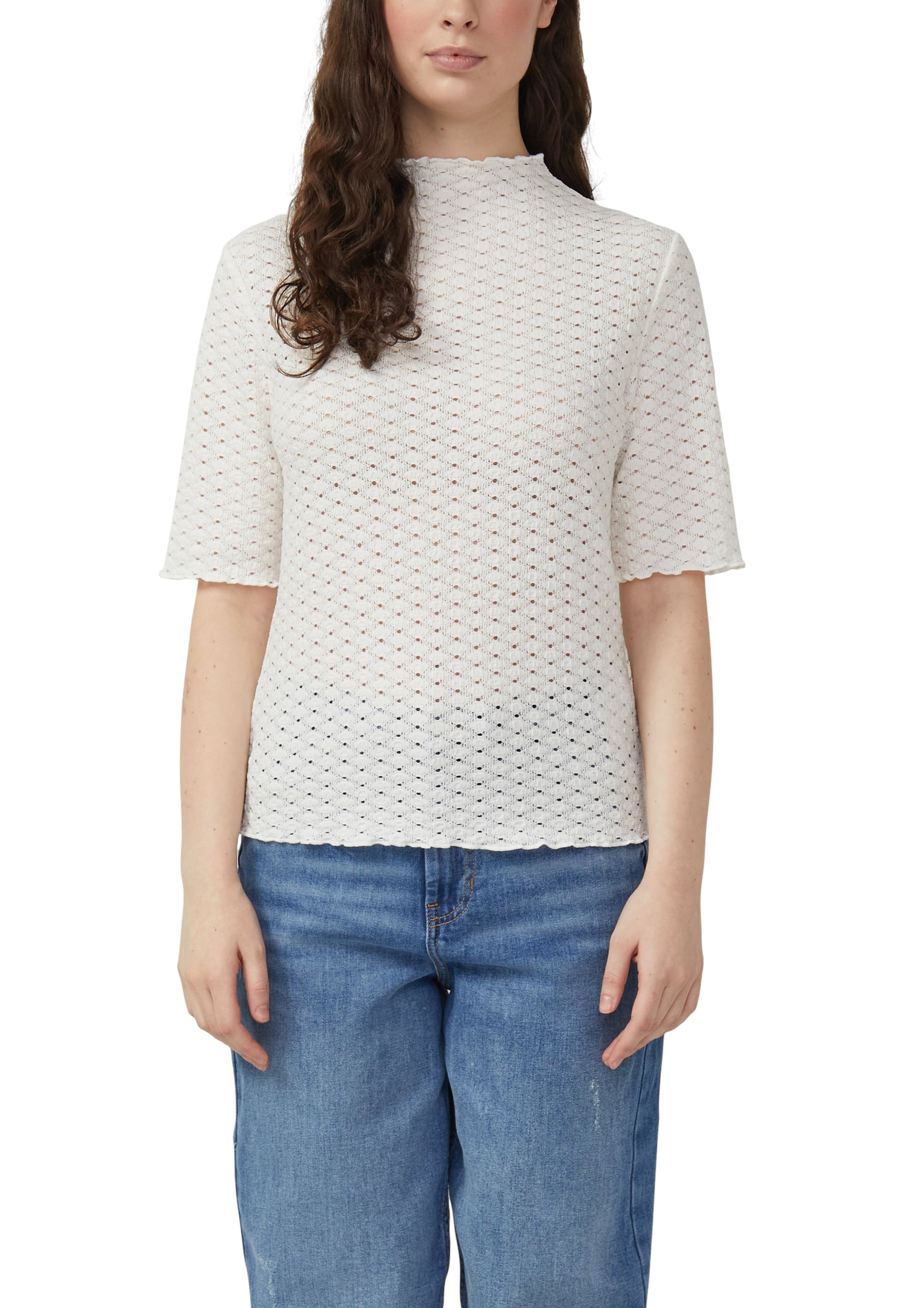 s.Oliver Shirt in Beige: front