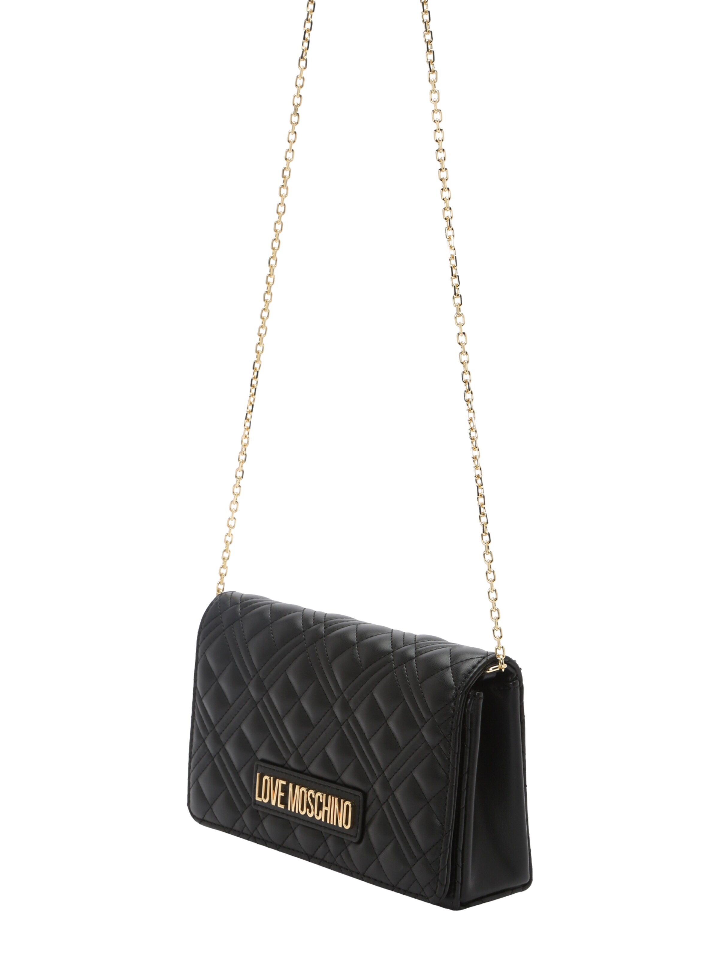 Sac à bandoulière Love Moschino en noir : devant
