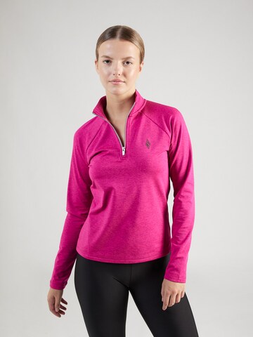 SKECHERS Functioneel shirt in Roze: voorkant