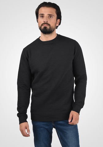 INDICODE JEANS Sweatshirt 'Bronn' in Schwarz: predná strana