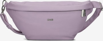 ZWEI Gürteltasche 'Mademoiselle' in Lila: Vorderseite