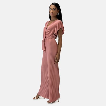 Elara Jumpsuit in Pink