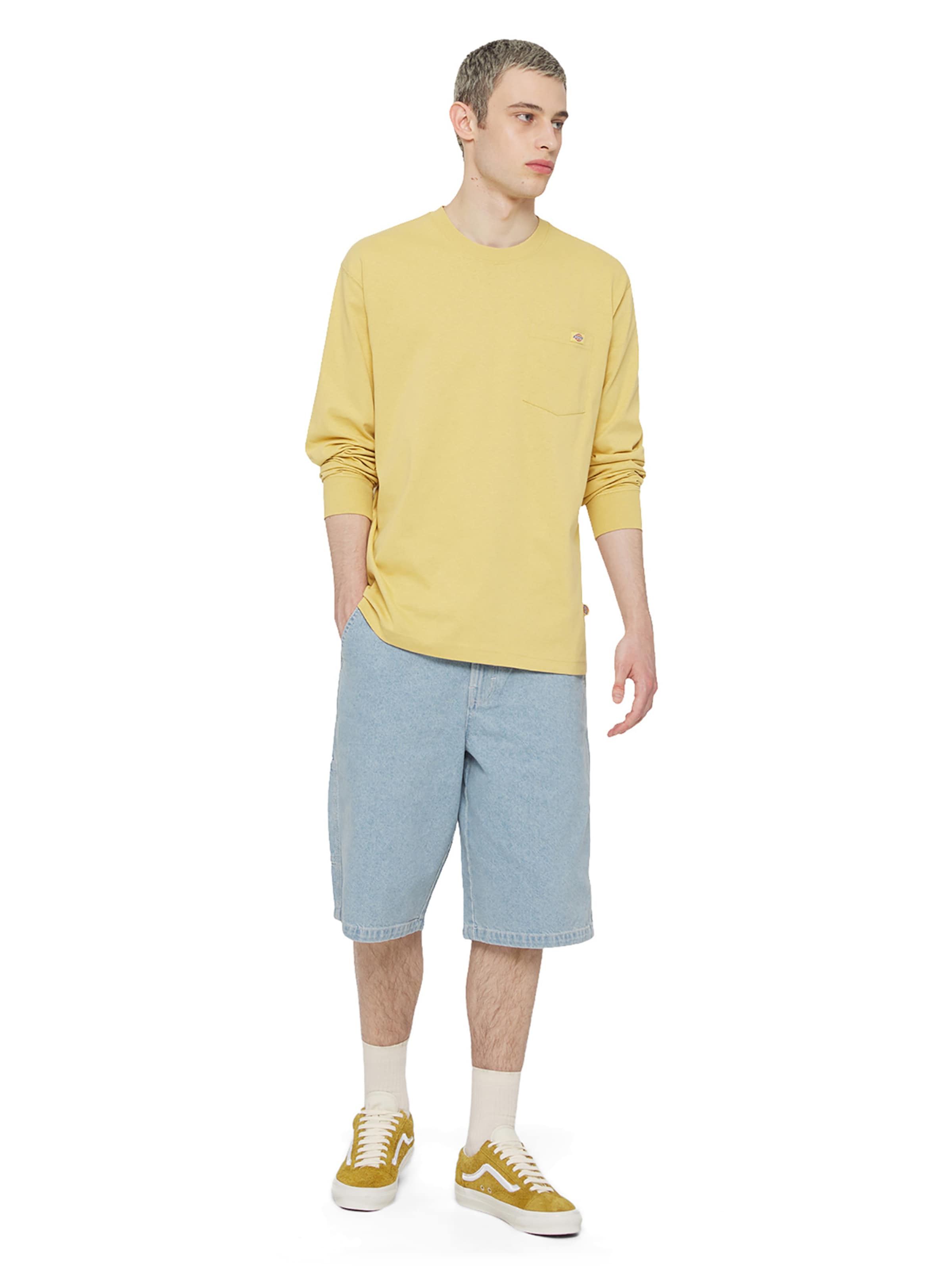 DICKIES Štandardný strih Nohavice 'MADISON' - Modrá