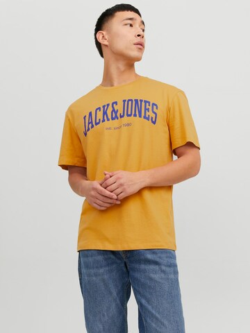 Maglietta 'Josh' di JACK & JONES in giallo