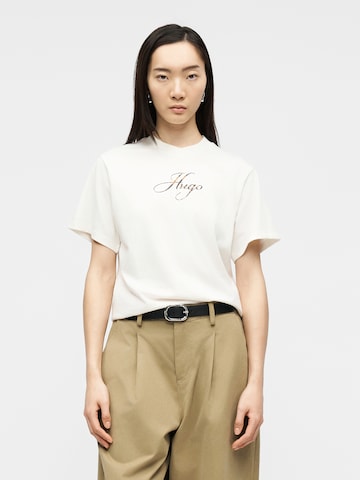 HUGO Póló - bézs: elől