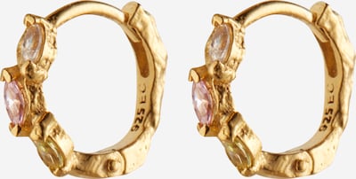 ENAMEL Copenhagen Earrings 'Laia' in Gold / Apple / Pink / Transparent, Item view