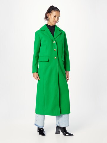 Warehouse Between-seasons coat in Green: front