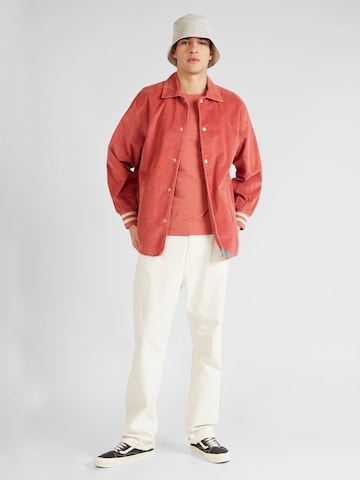 HOLLISTER - Camisa 'SEASONAL COLORS' em vermelho