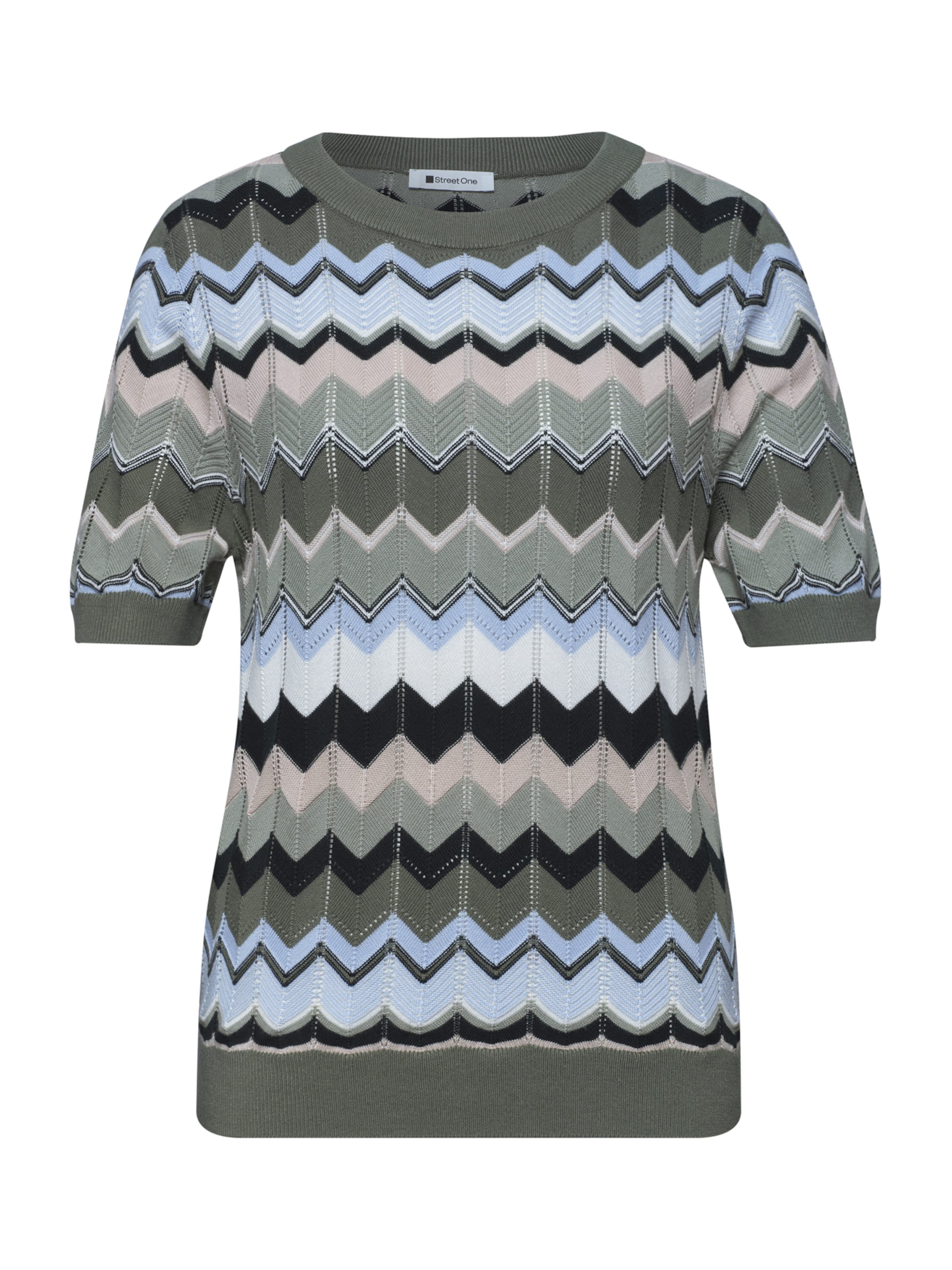 STREET ONE Sweater in Green: front