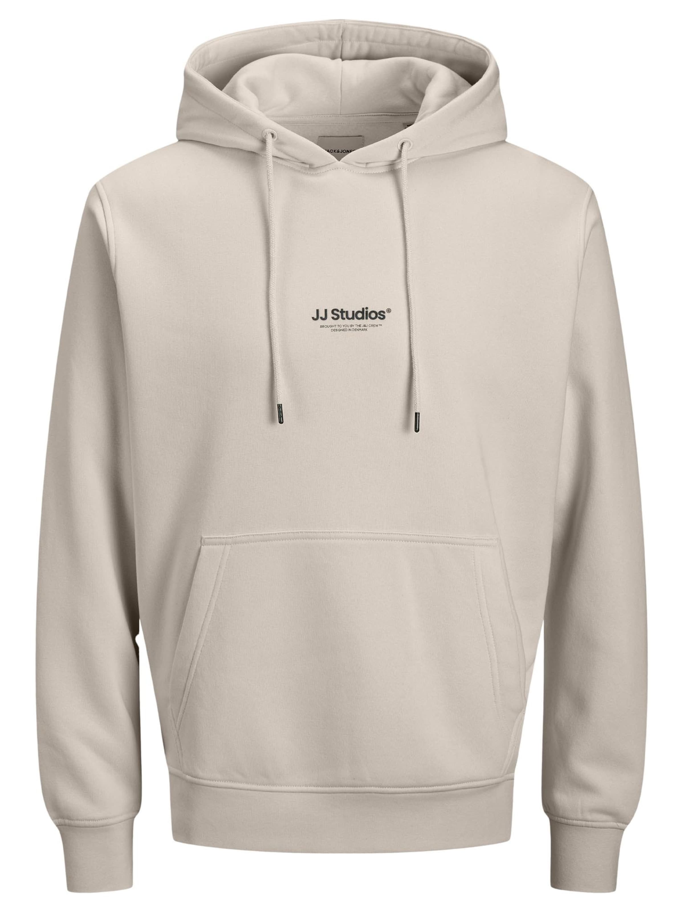 JACK & JONES Sweatshirt 'Soho' in Beige: front