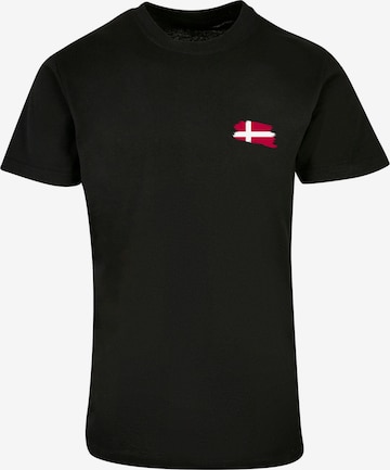 F4NT4STIC Shirt 'Dänemark' in Black: front