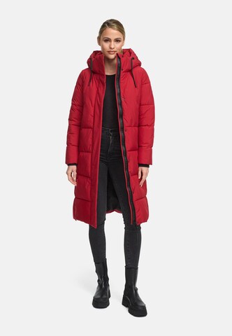MARIKOO Winter coat 'Chumanii XVI' in Red