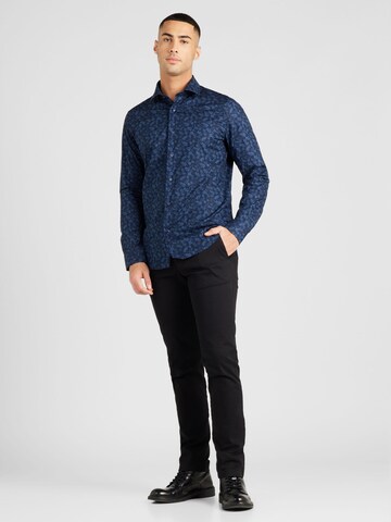 Coupe regular Chemise 'Trostol BN' Matinique en bleu