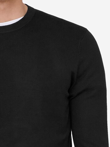 Only & Sons Pullover 'Wyler'‌‌‌‌ in Schwarz