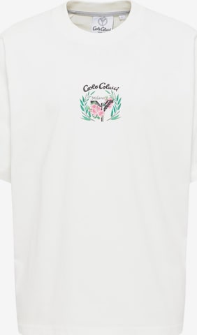 Carlo Colucci Paita 'Egger' värissä valkoinen: etupuoli